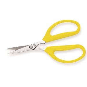 Lightweight Fiber Optic Miller Kevlar Shears With Ergonomic Molded Handles