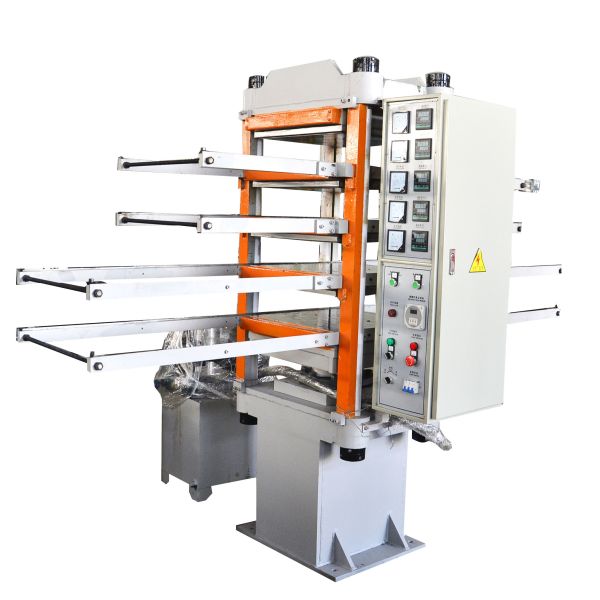 RUBBER TILES VULCANIZING PRESS