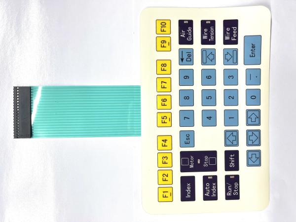 Quality LED Embeded Backlight Matrix FFC Embossed Membrane Switch With Errows wholesale