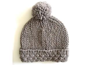 Cheap Custom OEM Hand Knit Hats Handmade Baby Beanies Crochet Caps and Photo Props for Newborns Boys & Girls Modern Natural for sale