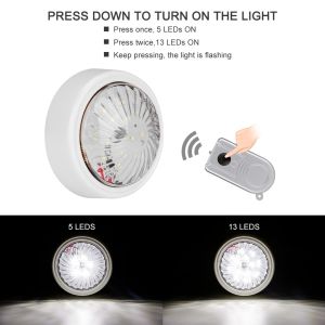 Remote Control Touch Switch Wall Light Closet Corridor Cabinet Night