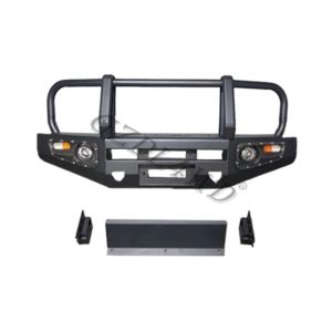 Black Paint 4x4 Steel Car Front Bumper For Jimny 2019+ Front Bull Bar Bumper