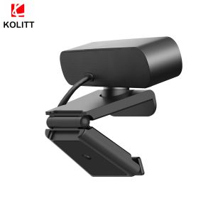 80 Degrees USB Computer Webcam Full HD 1080P 60FPS Autofocus