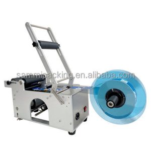Cheap Cost-effective and Practical Semi-automatic Round Bottle Labeling Machine for sale