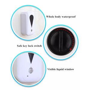 ABS Plastic 1200ml Touchless Hand Disinfection Machine