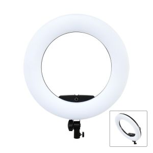 Cheap Daylight 18 Inch LED Ring Light CRI 96 Beauty Livestream FE-480II Ring Lamp With Stand for sale