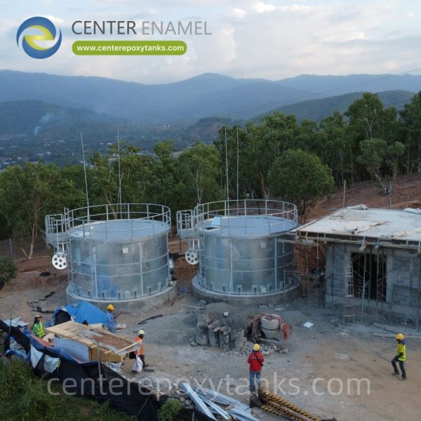 Quality Galvanized Steel tank for Municipal Water Storage: Serves as a Reliable Reservoir for Urban Water wholesale
