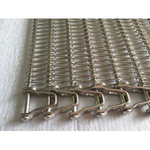 Bread Cooling Oven 2mm Ss304 Spiral Conveyor Belt