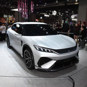 Cheap 2023 BYD Song L Model Luxury SUV 5 Seats Electric Vehicle with Max Speed of 160 Km/h and Charging Time of 0.5 Hour for sale