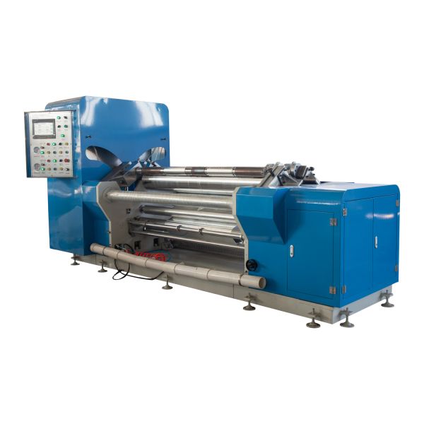 Computer Controlled speed Aluminum Foil Slitting Machine Electric Driven and