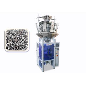 Nuts Vertical Form Fill And Seal Packaging Machines , Durable Vertical Bagging