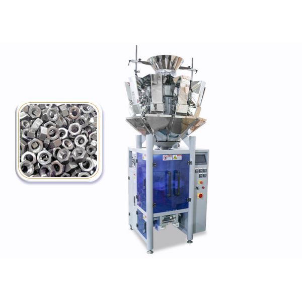 Nuts Vertical Form Fill And Seal Packaging Machines , Durable Vertical Bagging