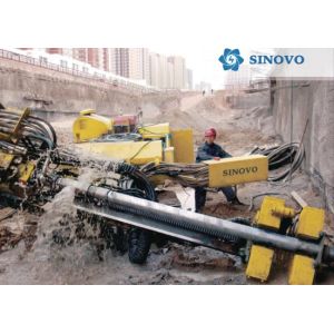 SM1800B Full Hydraulic Crawler Mutil Function Drilling Rigs 20000N Winch