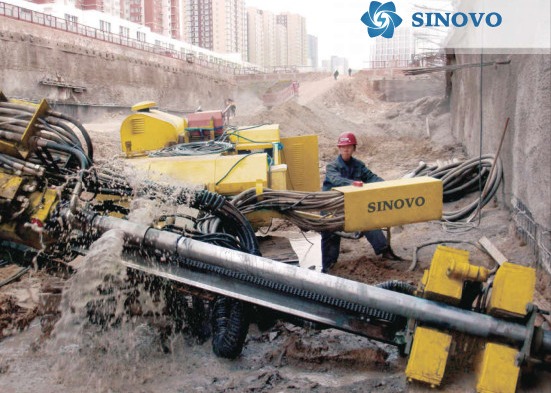 SM1800B Full Hydraulic Crawler Mutil Function Drilling Rigs 20000N Winch