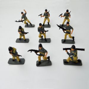 1:50 scale model painted soldier painted figure 4.2cm for architectural train