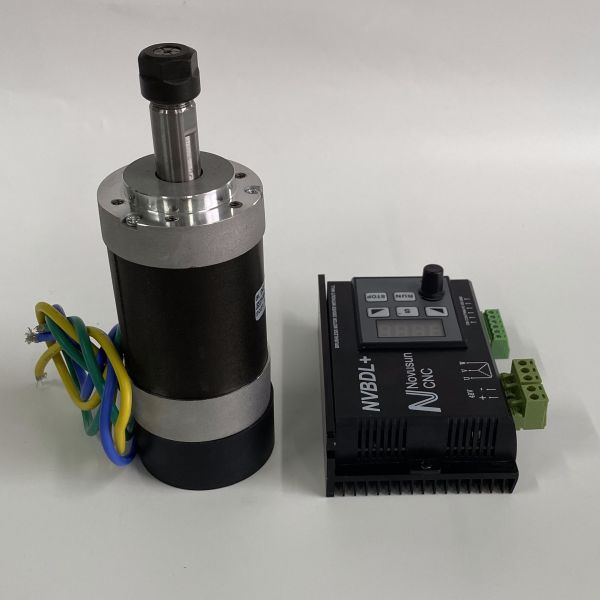 Quality Mini CNC Router Brushless Spindle Dc Motor 12000RPM 500W 0.4N.M wholesale