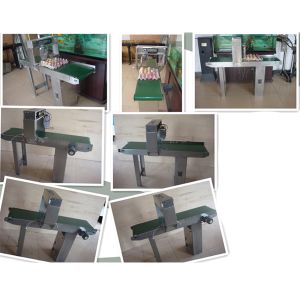 China KP-17A automatic egg inkjet printer with conveyor on sale