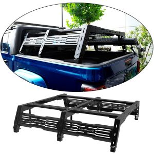 Powder Coating 2023 Universal Mn Steel Bed Rack Roll Bar for Most Pickup Trucks