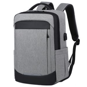 Business Mens Computer Backpack Large Capacity Multi Functional Storage Backpack