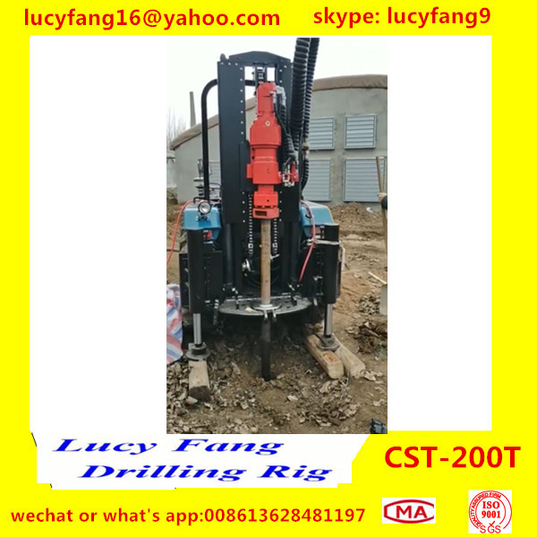 China Cheapest Good Quality Tractor Mounted Mobile Water Well Drilling Rig For 300m Depth