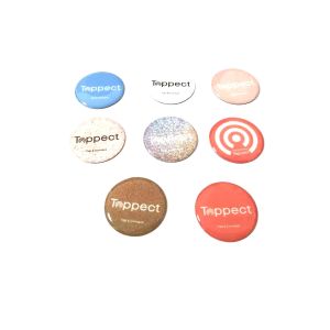 CMYK NFC Chip 30mm Epoxy Dome Stickers Glossy Printing