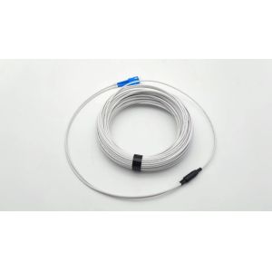 2 Core SC / UPC FTTH Fiber Drop Cable Pigtail G657A2 LSZH Jacket 10m 20m 30m