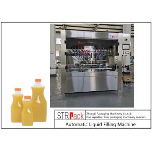 Customized Multifunctional Liquid Filling Machine For Juice / Spring / Paste