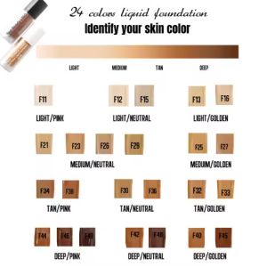 OEM/ODM No Logo Luxurious Private Label Colors Full Coverage Lqiuid Concealer