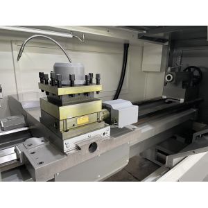 SMTCL Large CNC Lathe CAK63200 Spindle Bore 104mm Heavy Duty Metal Horizontal