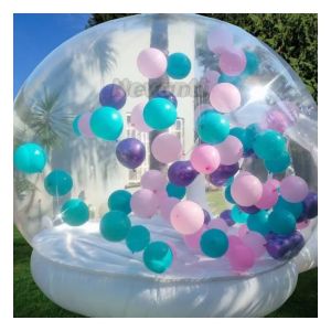 Customized Clear Bouncy Bubble Balloon House for Kids and Adults Max Capacity