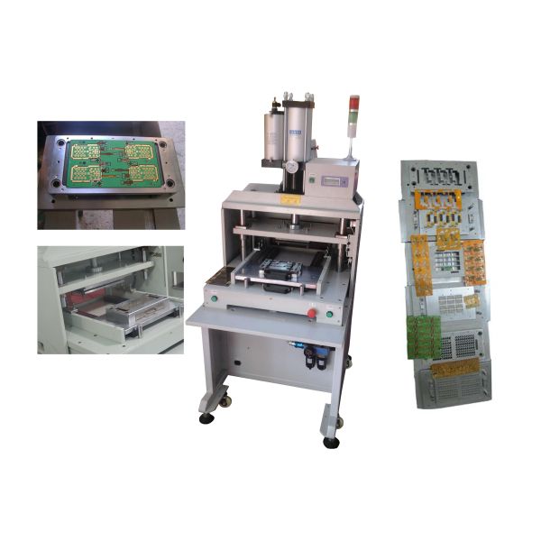 Quality PCB Punching Machine iron framework for rigidity, Punching dies are changeable wholesale