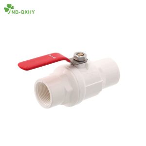 China 1/2 to 4 Socket Threaded PVC Two PCS Ball Valve with Ss Handle and 1 Piece Min.Order on sale China 1/2 to 4 Socket Threaded PVC Two PCS Ball Valve with Ss Handle and 1 Piece Min.Order on sale