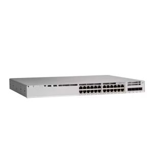 24 Port Gigabit Ethernet Network Core Switch C9300-24T-E with Fast Data
