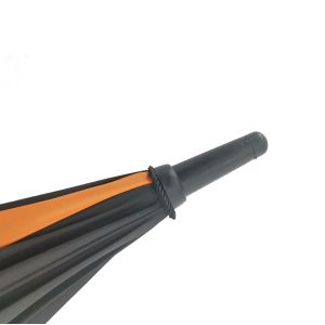 30 Inch Wind Vent Windproof Golf Umbrellas Rubber Coating Handle In Black &