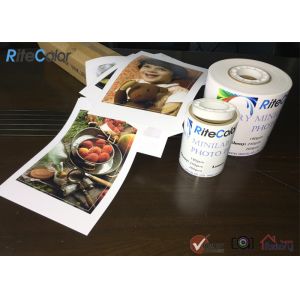 240Gsm Premium Digital RC Inkjet Minilab Photo Paper Roll Glossy & Luster in 4"