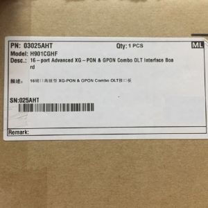 Huawei CGHF 16-Port XG-PON& GPON Combo OLT N2a Interface Board H901CGHF huawe