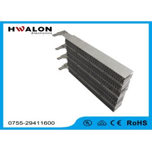 Custom Size PTC Air Heater Air Heating Element With Ripple & Lead , Electric PTC