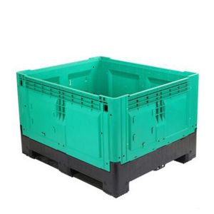 foldable pallet storage containers large plastic warehouse pallet box