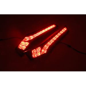 Flashing Rear Running Car Pillar Lights Break Car Lights Kit For Honda Fit Jazz