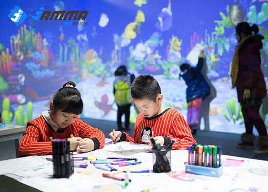 Quality Magic Forest Interactive Floor Projection System , 3 X 2.2 M Interactive Video Projection wholesale