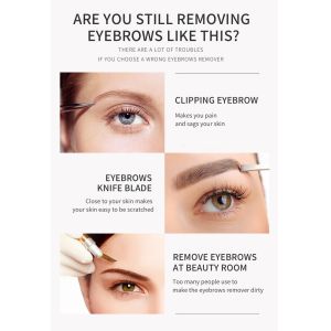 High Quality Mini Eye Brow Trimmer Electric Eyebrow Epilator For Lady Rechargeab