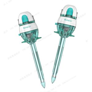 10mm Plastic Single Use Trocar Laparoscopic Optical Trocar and Cannula