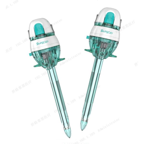 Quality 10mm Plastic Single Use Trocar Laparoscopic Optical Trocar and Cannula wholesale