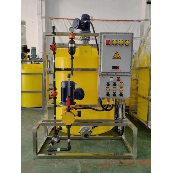 Solid Chemical Dosing System Small Chemical Dosing Pump Automatic