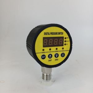 LED display IP65 Digital Vacuum Pressure Switch For Oil Water Air Gas 60 Mpa