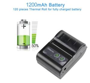 Cheap BT Interface P10 Mobile Barcode Printer 58mm Supporting Android IOS System for sale