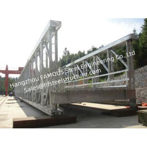Customized Load Capacity Galvanized Steel Bridge For Construction Projects