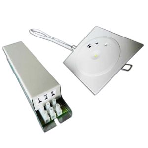 China Ceiling Recessed Chargeable  Emergency Light 1*3W SMD White LED on sale