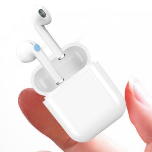 I- Airpods Pro2 Mono Bluetooth Headphone 35mah Earbuds 220mah Case White Color