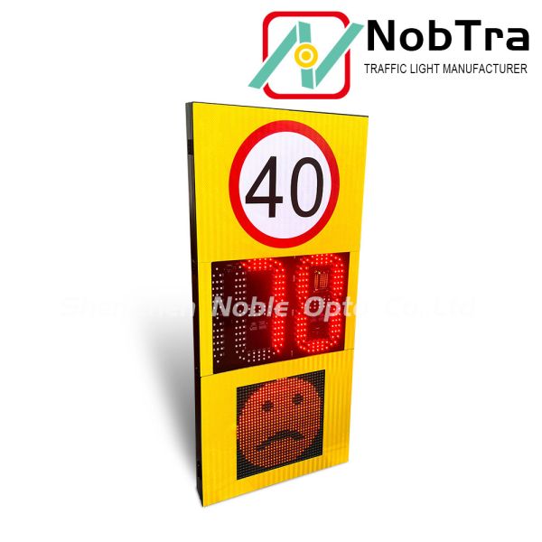 Quality LED Radar Speed Signs With IP54 Waterproof Radar Sensitivity Setable Through App wholesale